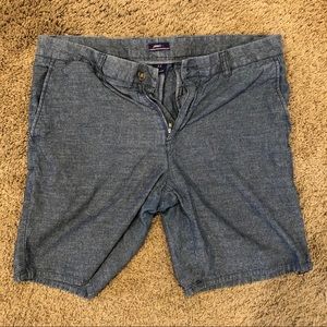 johnnie-O Blue Khaki Shorts - 33